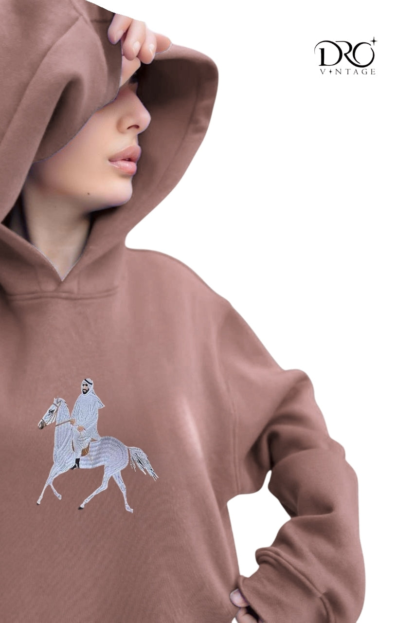 Dro Vintage Horse Rider Hoodie